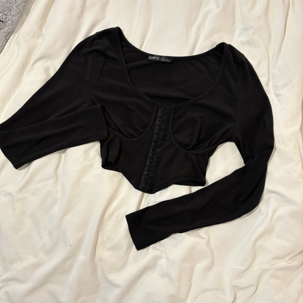 super cute corset top.